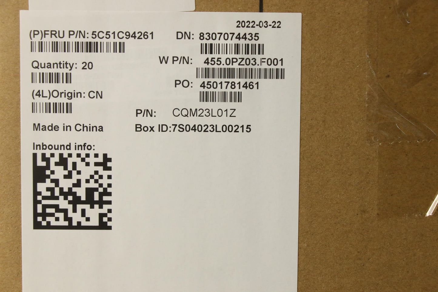 Lenovo Cardpop Fru Cardpop Powerboard - 5C51C94261