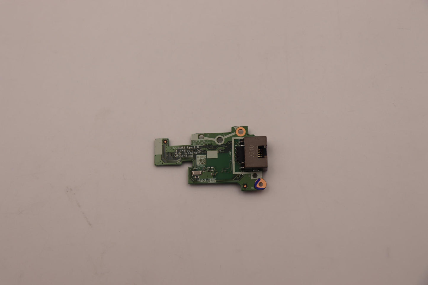 Lenovo CARDPOP RJ45 Board, FRU - 5C51C94293
