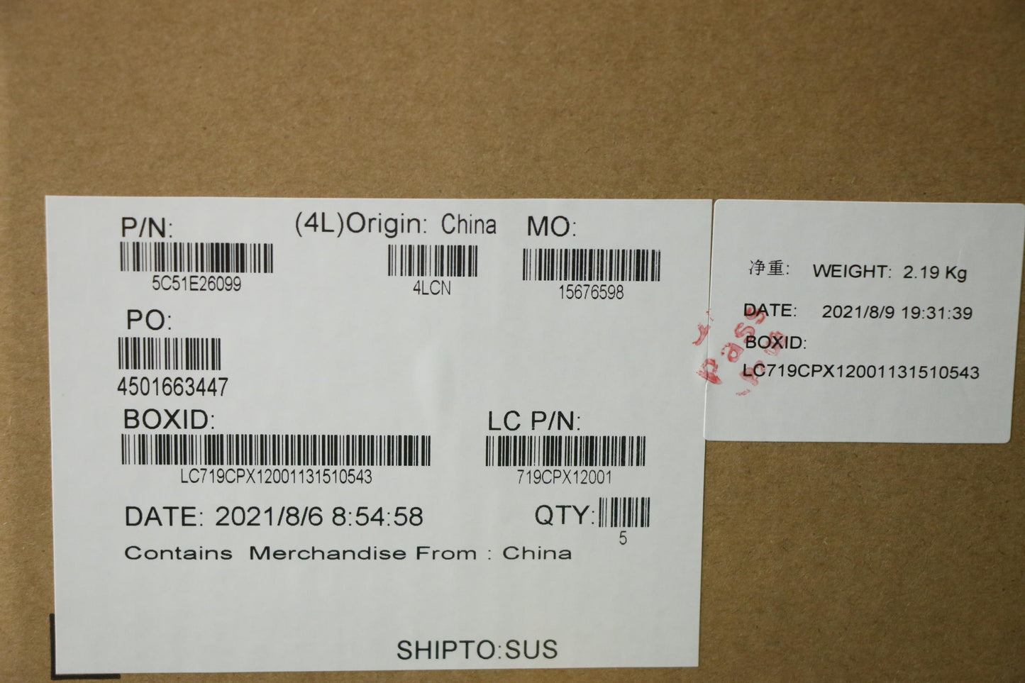 Lenovo Cardpop Hc110 Power/B (N) - 5C51E26099