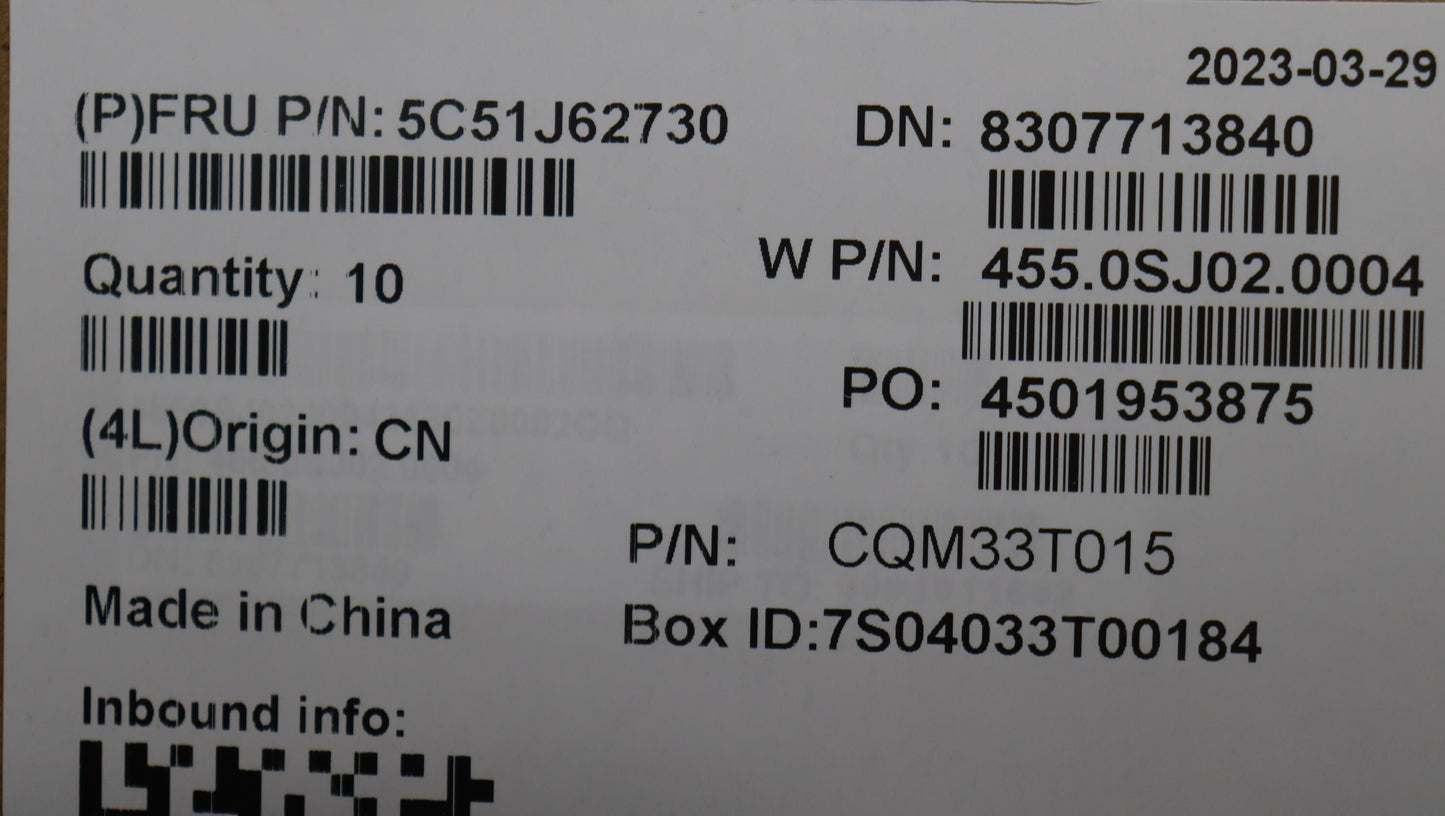 Lenovo Cardpop Fru Cardpop Io Board, - 5C51J62730