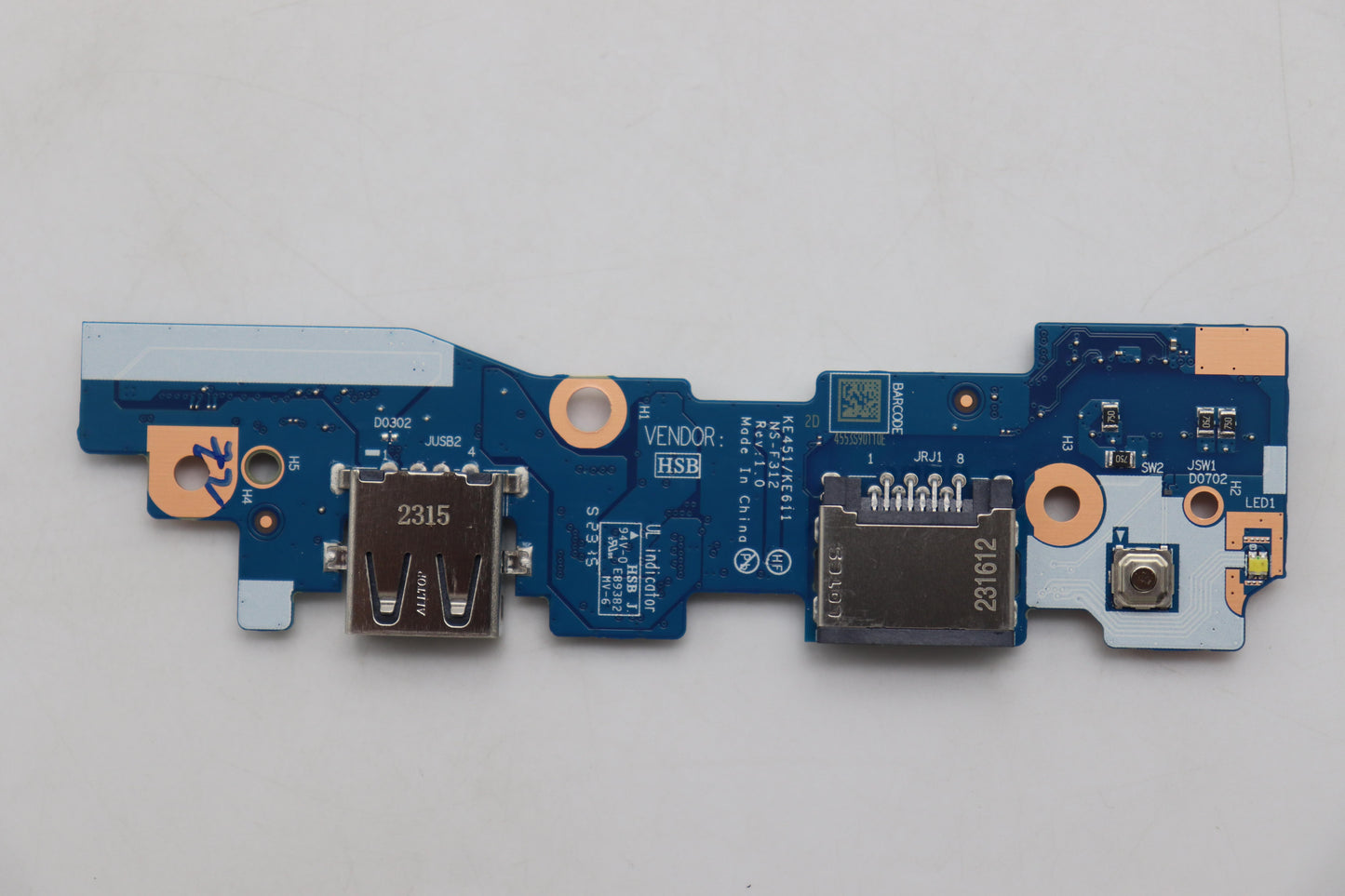 Lenovo Cardpop Fru Pcba Io/B Nsf312 K - 5C51J62736