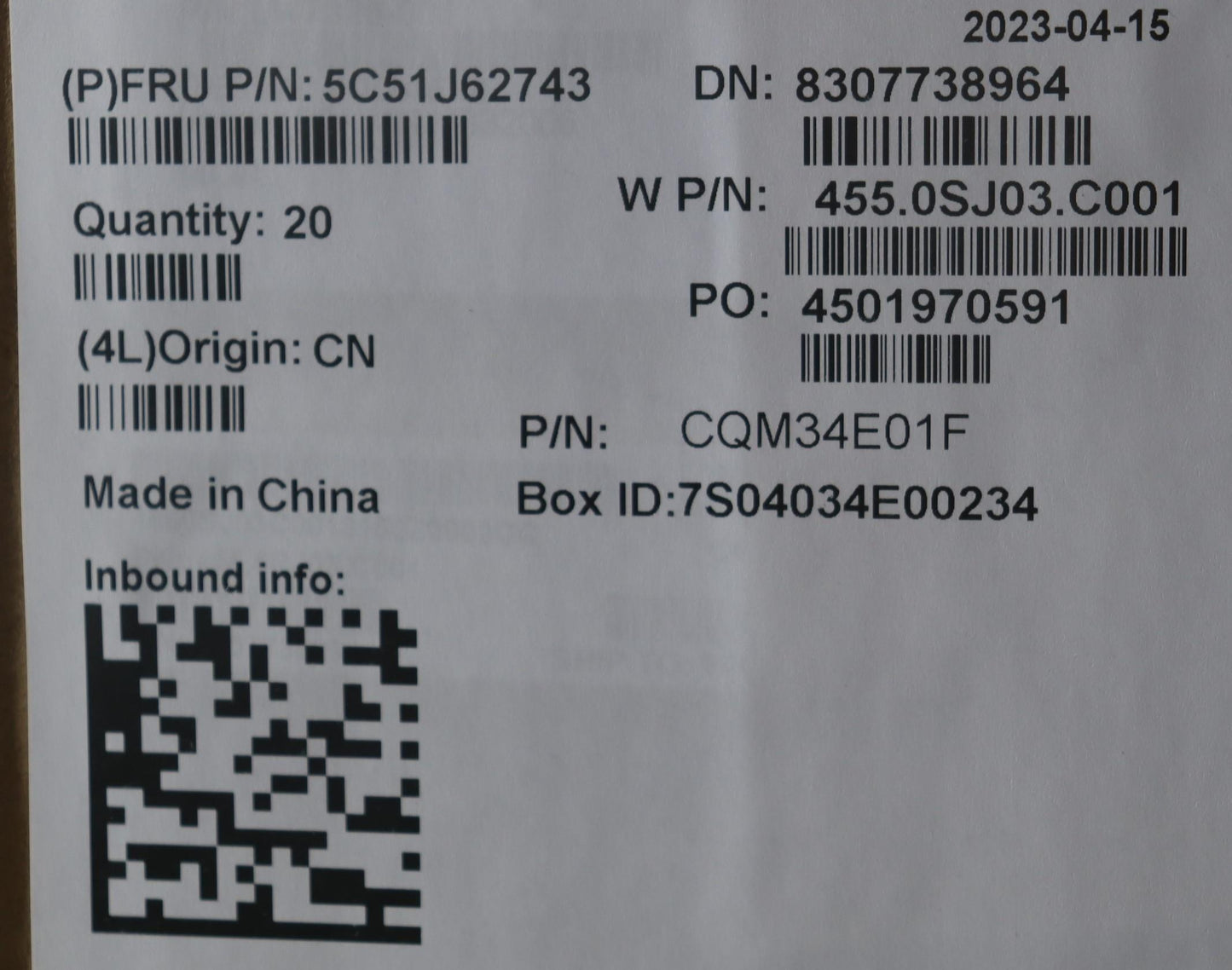 Lenovo Cardpop Fru Power Board,Uma,Ta - 5C51J62743