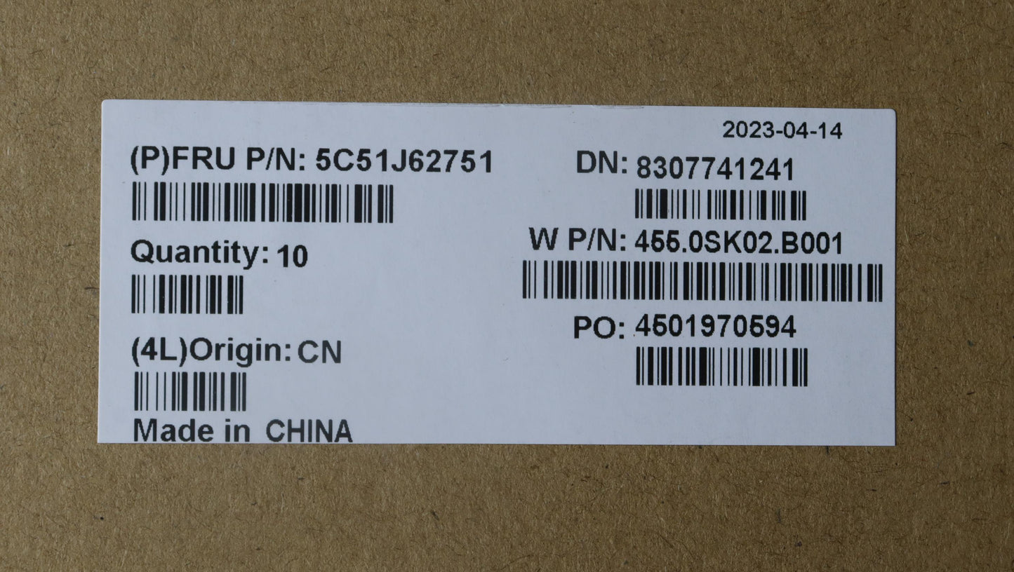 Lenovo Cardpop Fru Sensor Board_Cs Fe - 5C51J62751