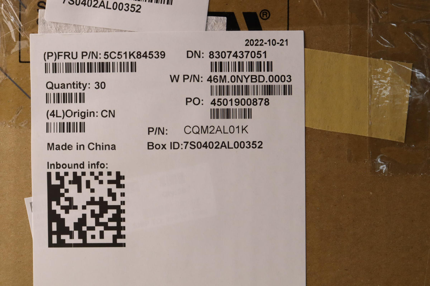 Lenovo IO Sub Card, 300W, Gen 3 - 5C51K84539