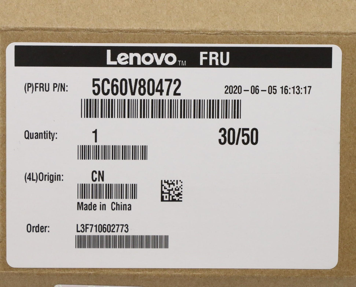 Lenovo Cards Misc Internal; Usb, Audi - 5C60V80472