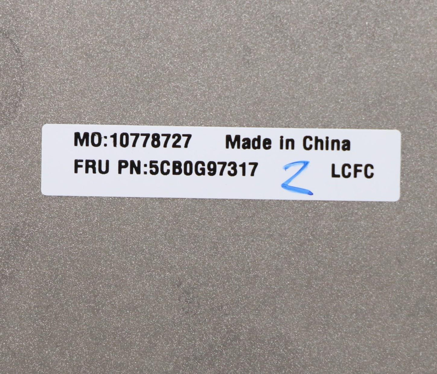 Lenovo Co Covers - 5CB0G97317
