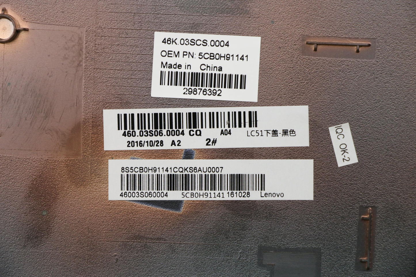 Lenovo Co Covers - 5CB0H91141