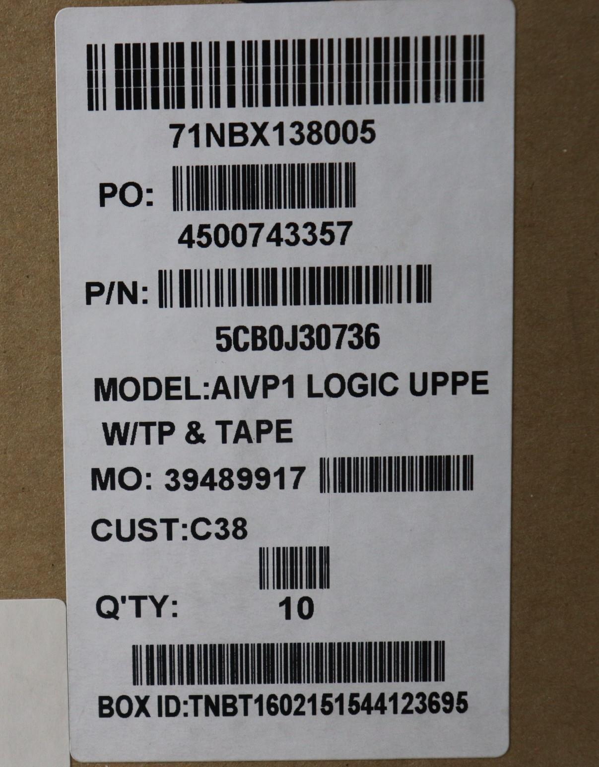 Lenovo Co Covers - 5CB0J30736
