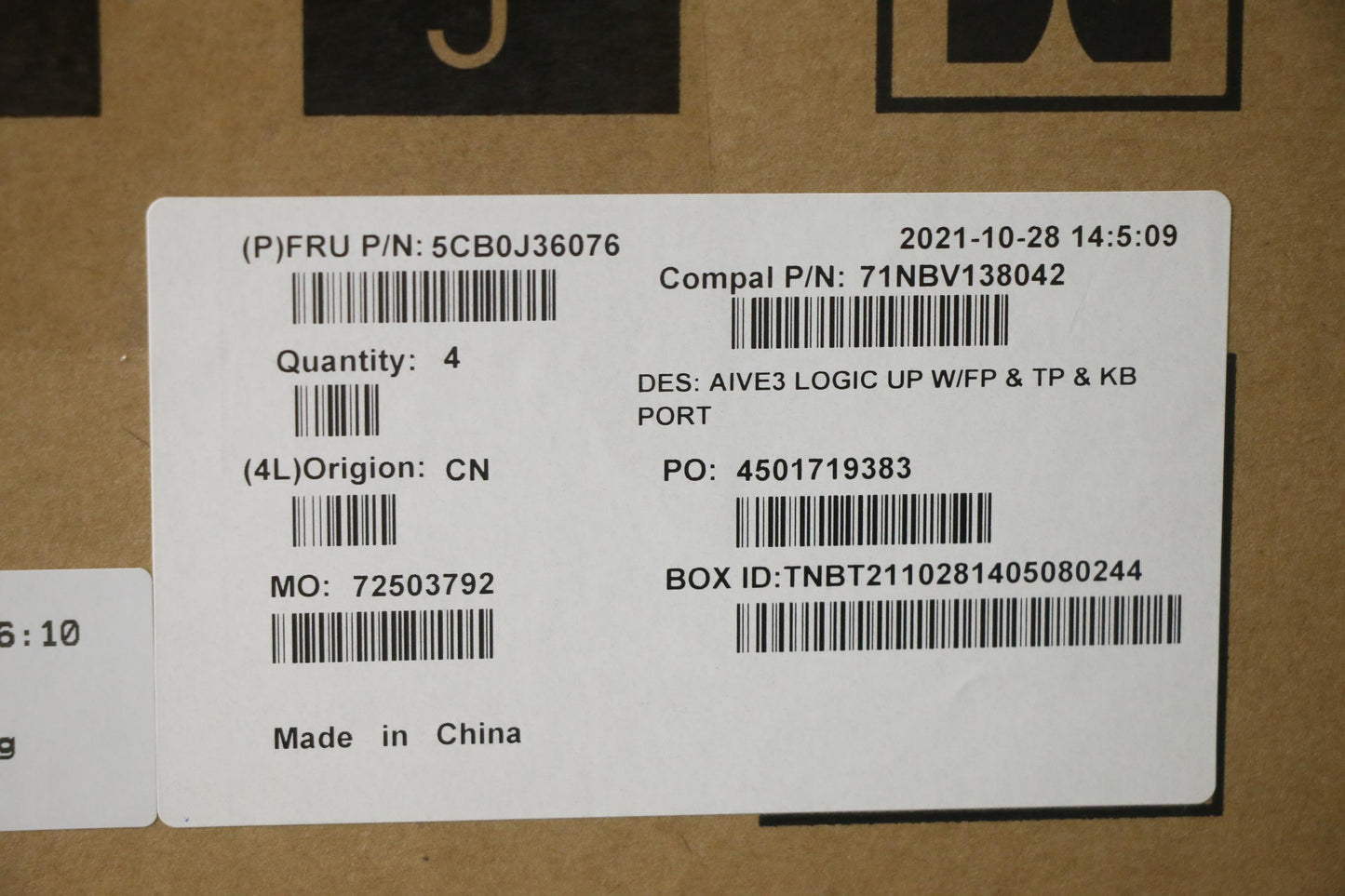 Lenovo Co Covers - 5CB0J36076