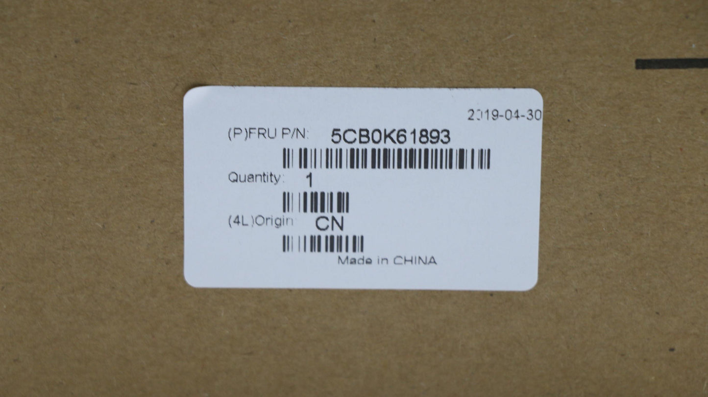 Lenovo Upper Cover Assembly - 5CB0K61893