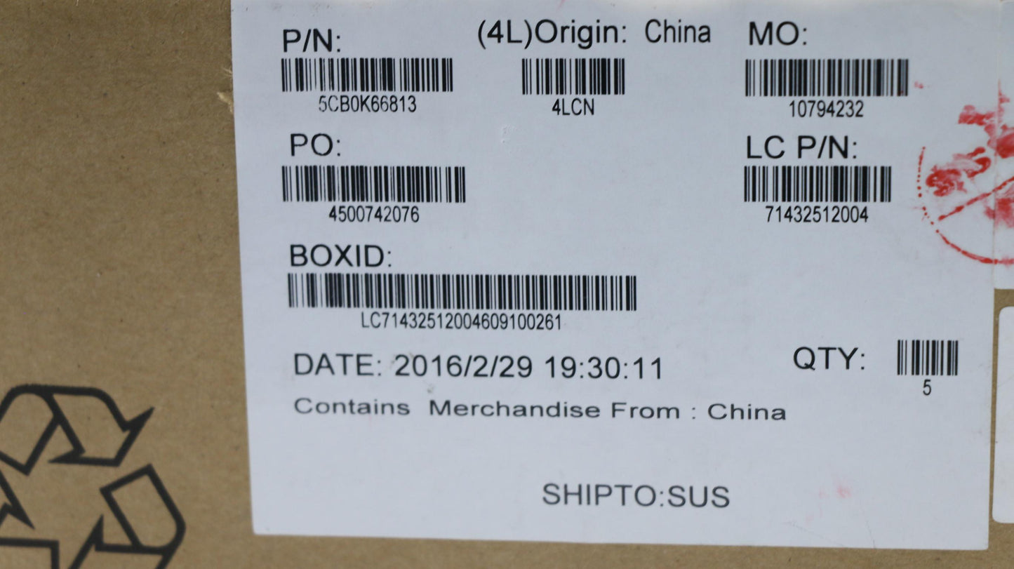 Lenovo Co Covers - 5CB0K66813