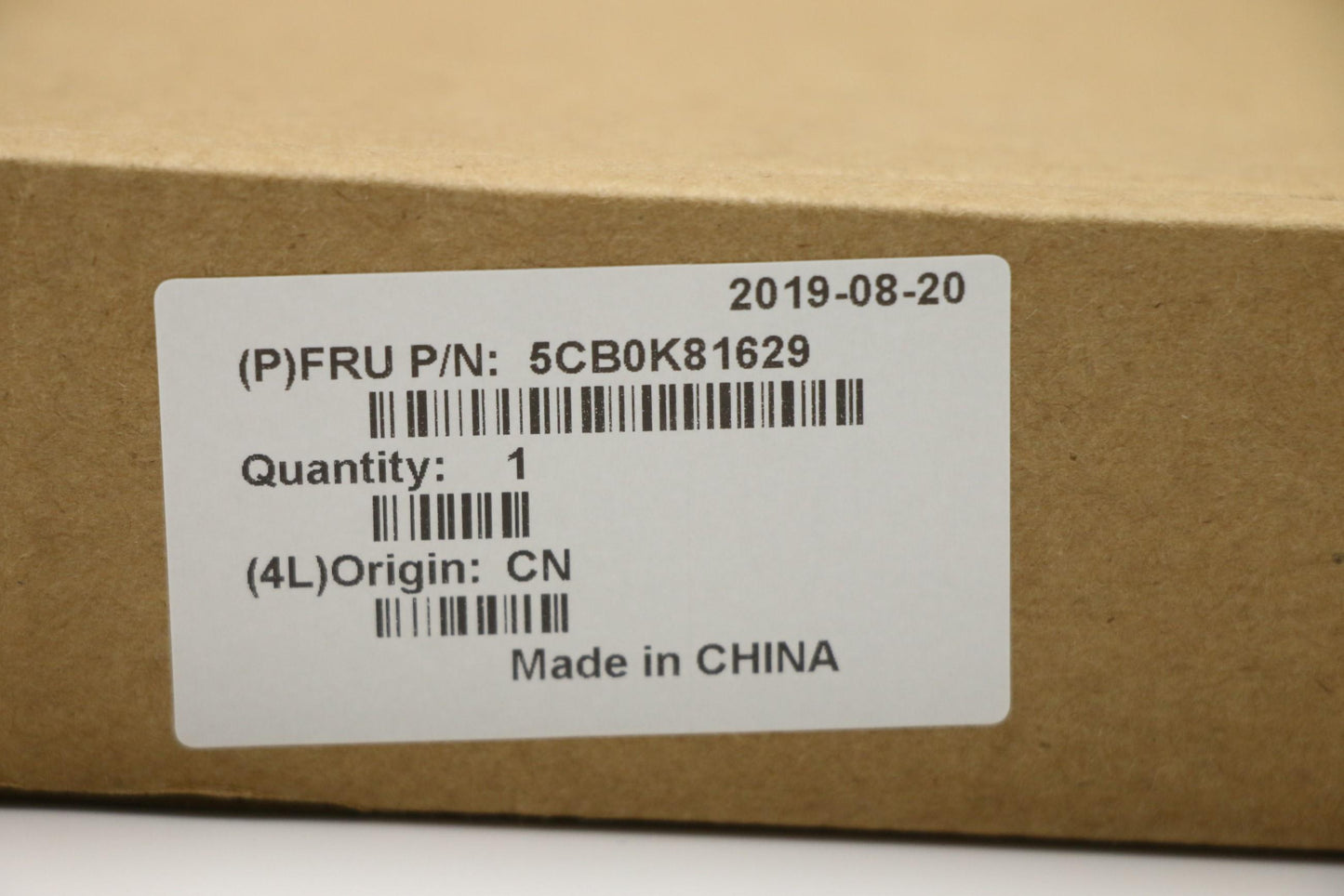 Lenovo LCD Cover, 3D Support - 5CB0K81629