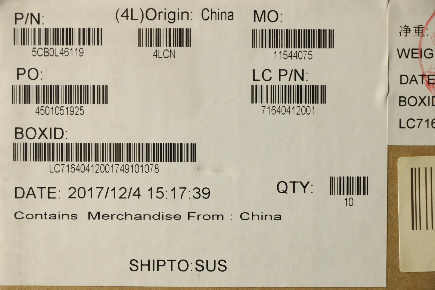 Lenovo Co Covers - 5CB0L46119