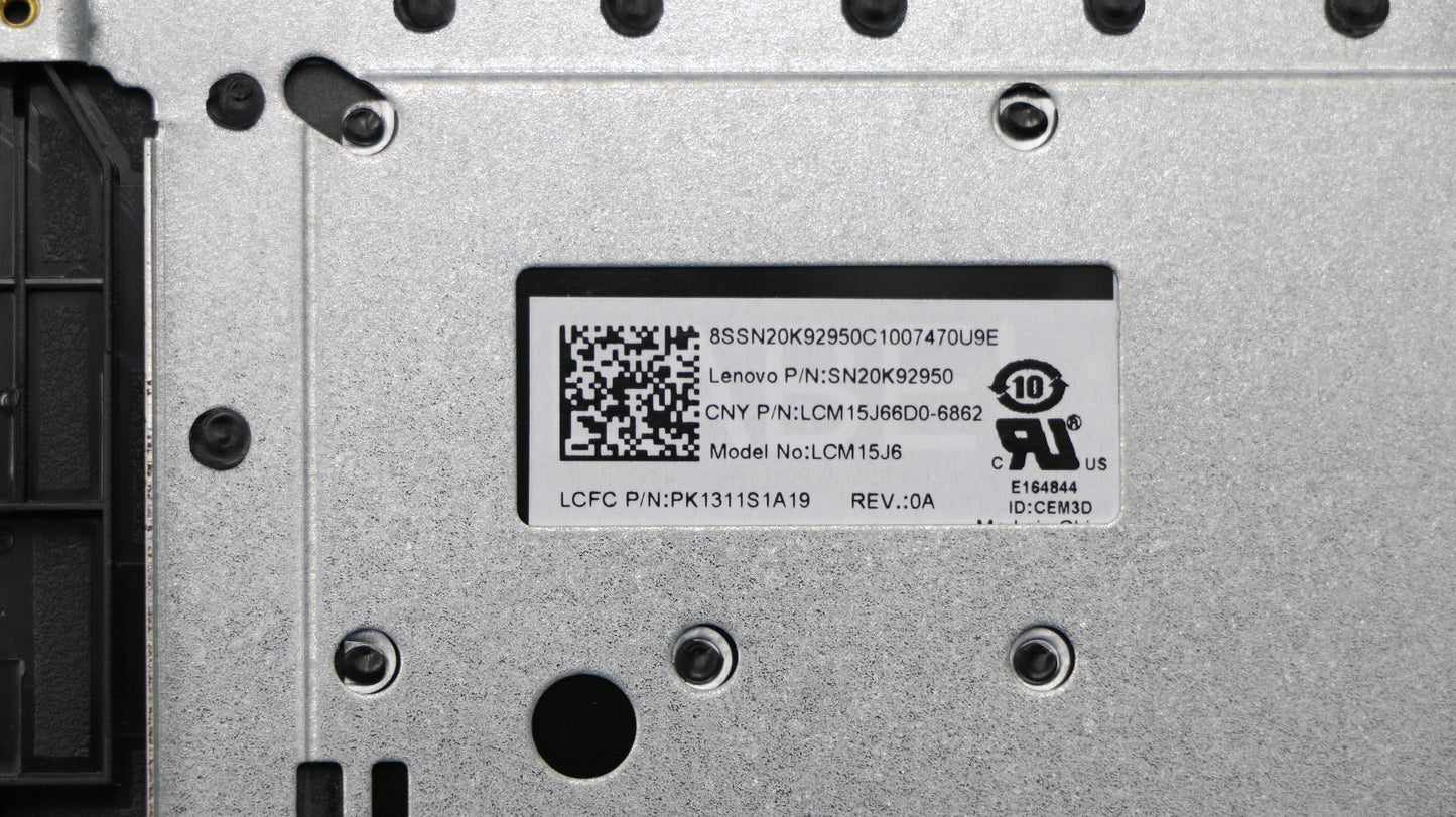 Lenovo 5CB0L46226 Logicupperassembly15Tblkger-Te