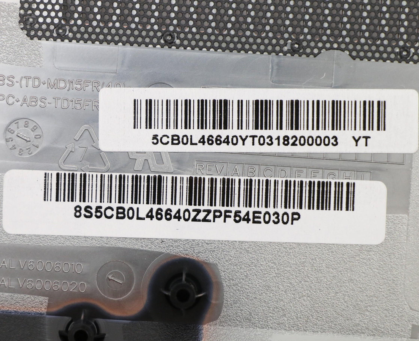 Lenovo Lv6 Base Assembly W/Button Sp - 5CB0L46640