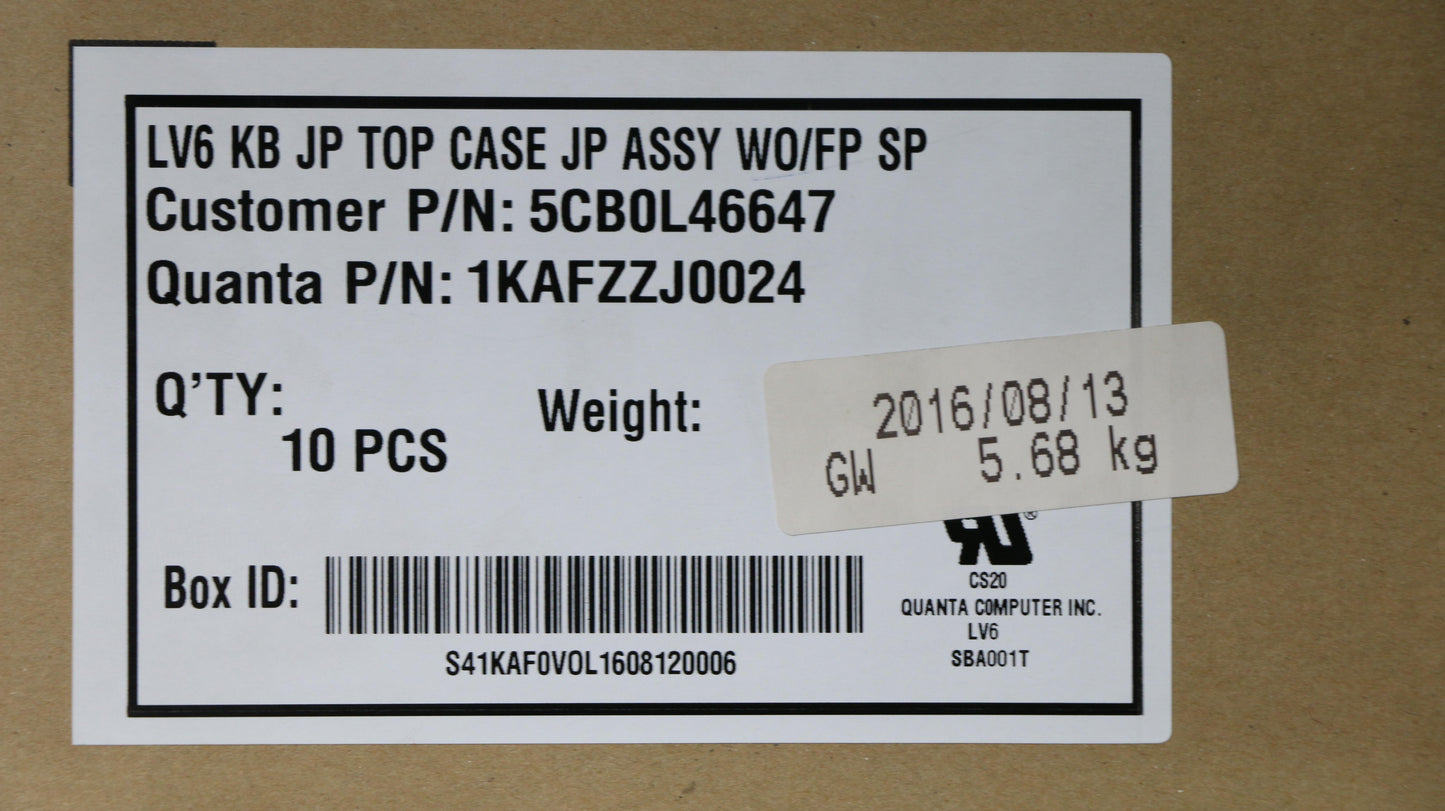 Lenovo Co Covers - 5CB0L46647