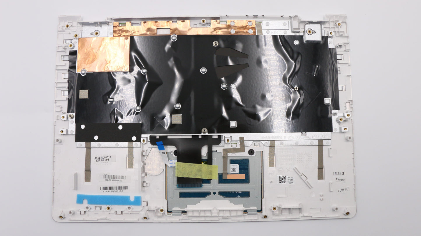 Lenovo Up Assembly W/Kb Bl Wt Yoga Tu - 5CB0L67162