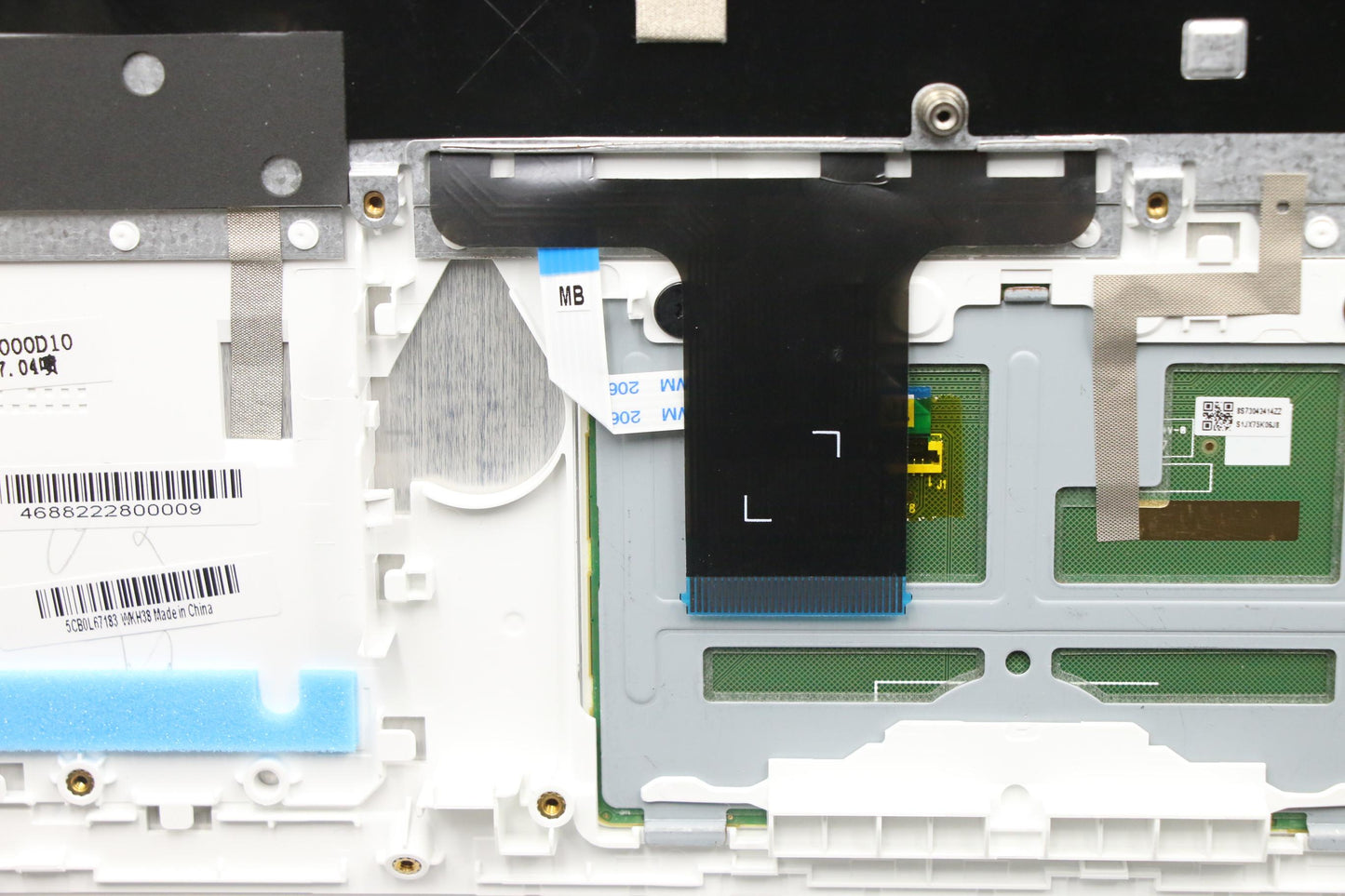 Lenovo Up Assembly W/Kb Nbl Wt Yog Fr - 5CB0L67183