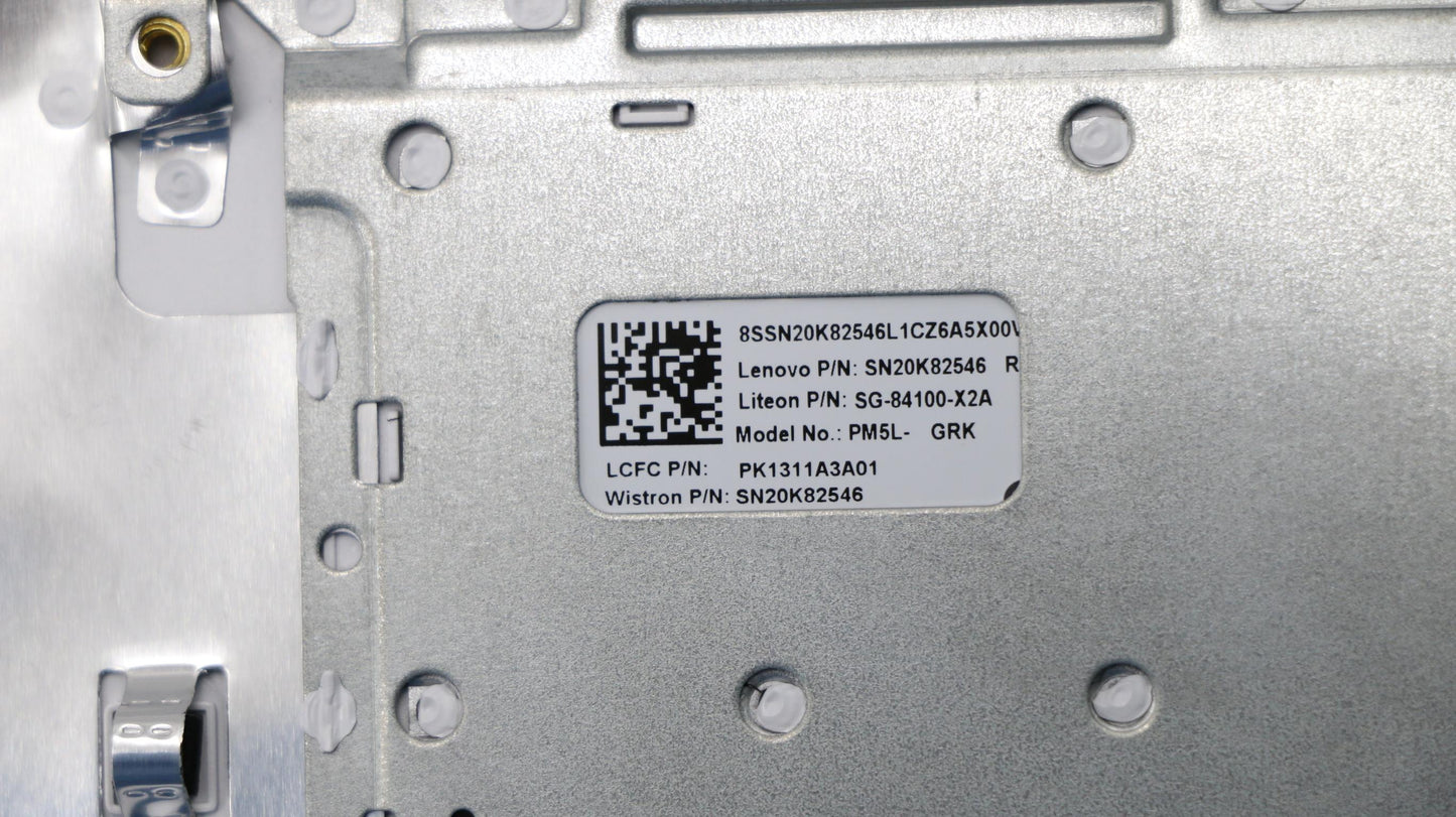 Lenovo Logic Upper Assembly 15T Whte - 5CB0L81527