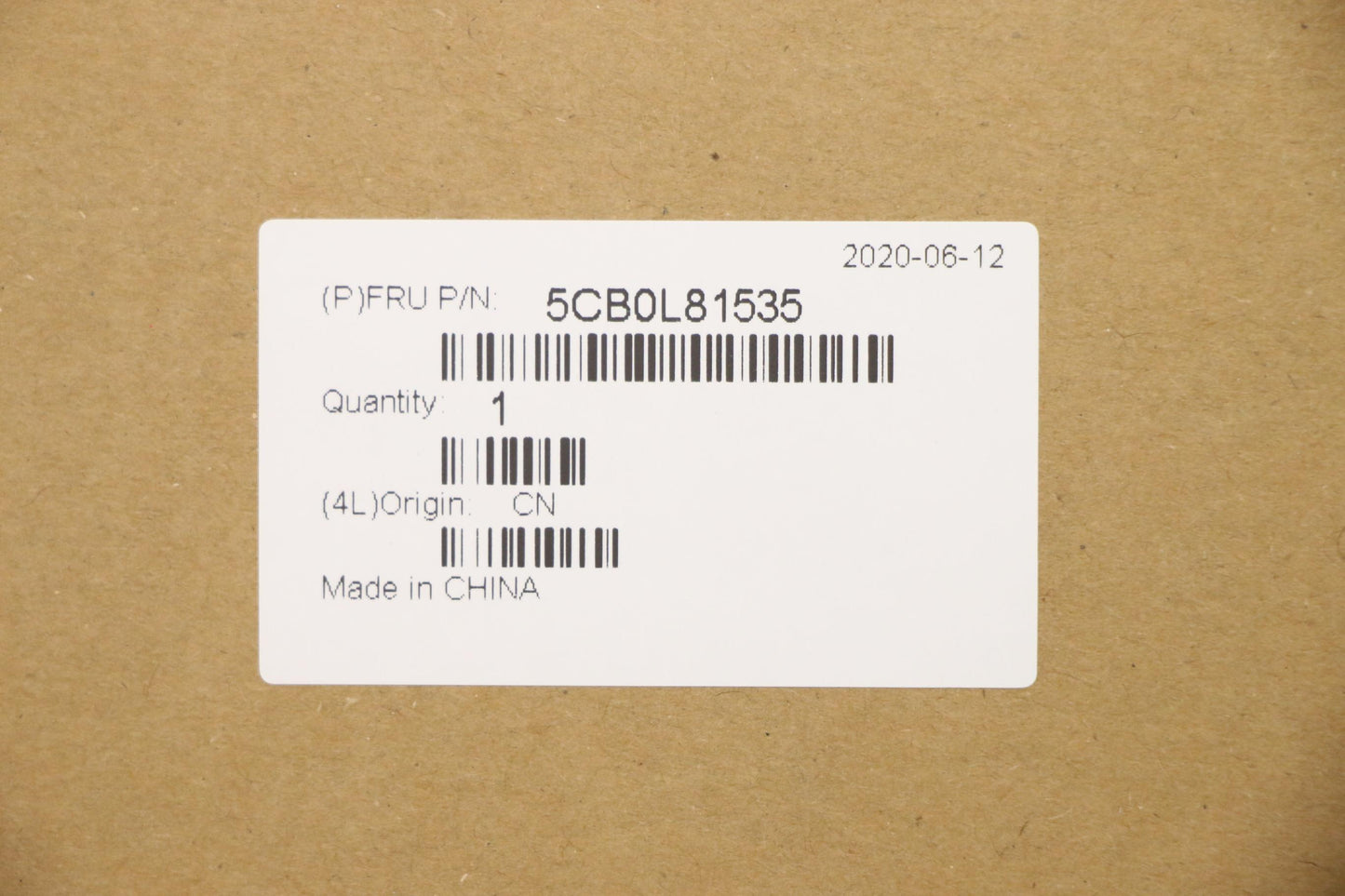 Lenovo Logic Upper Assembly 15T Black - 5CB0L81535