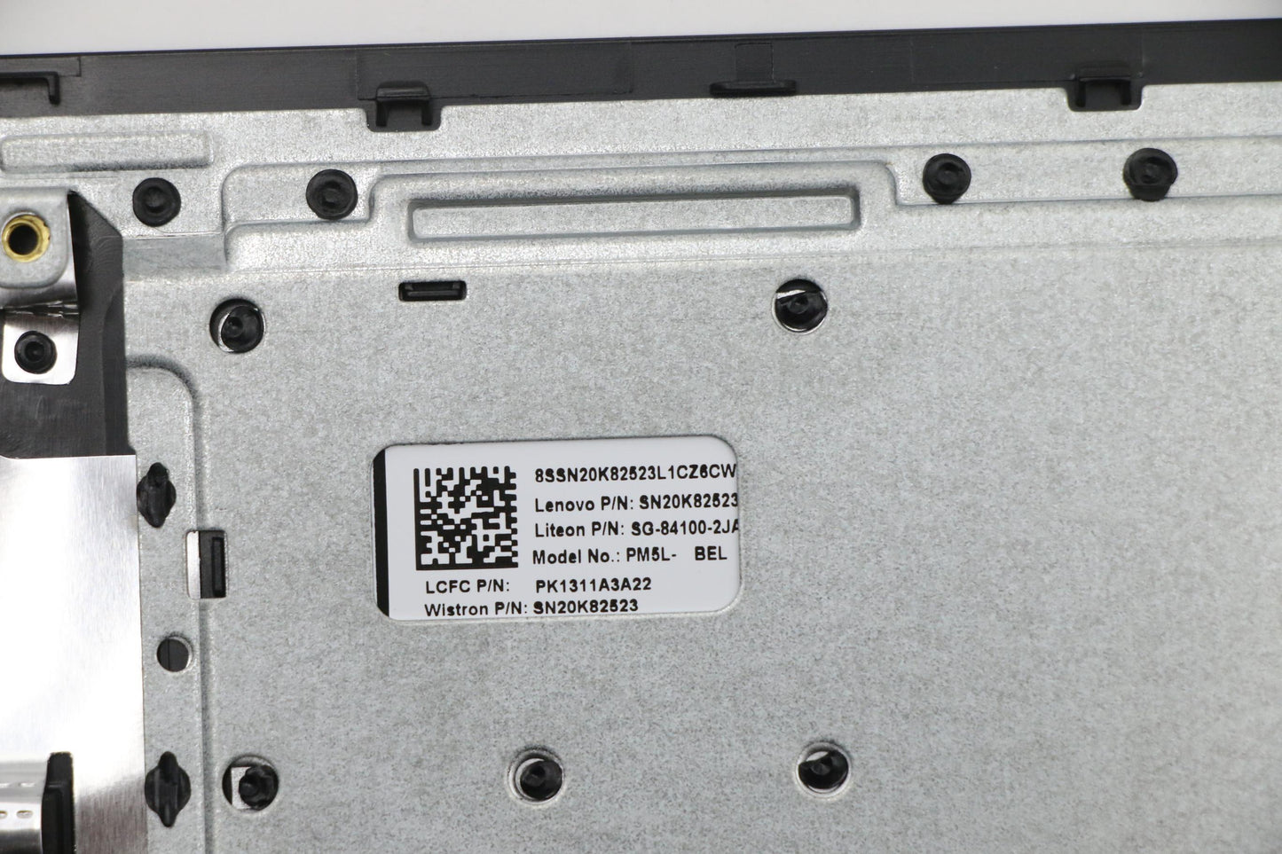 Lenovo Logic Upper Assembly 15T Black - 5CB0L81564