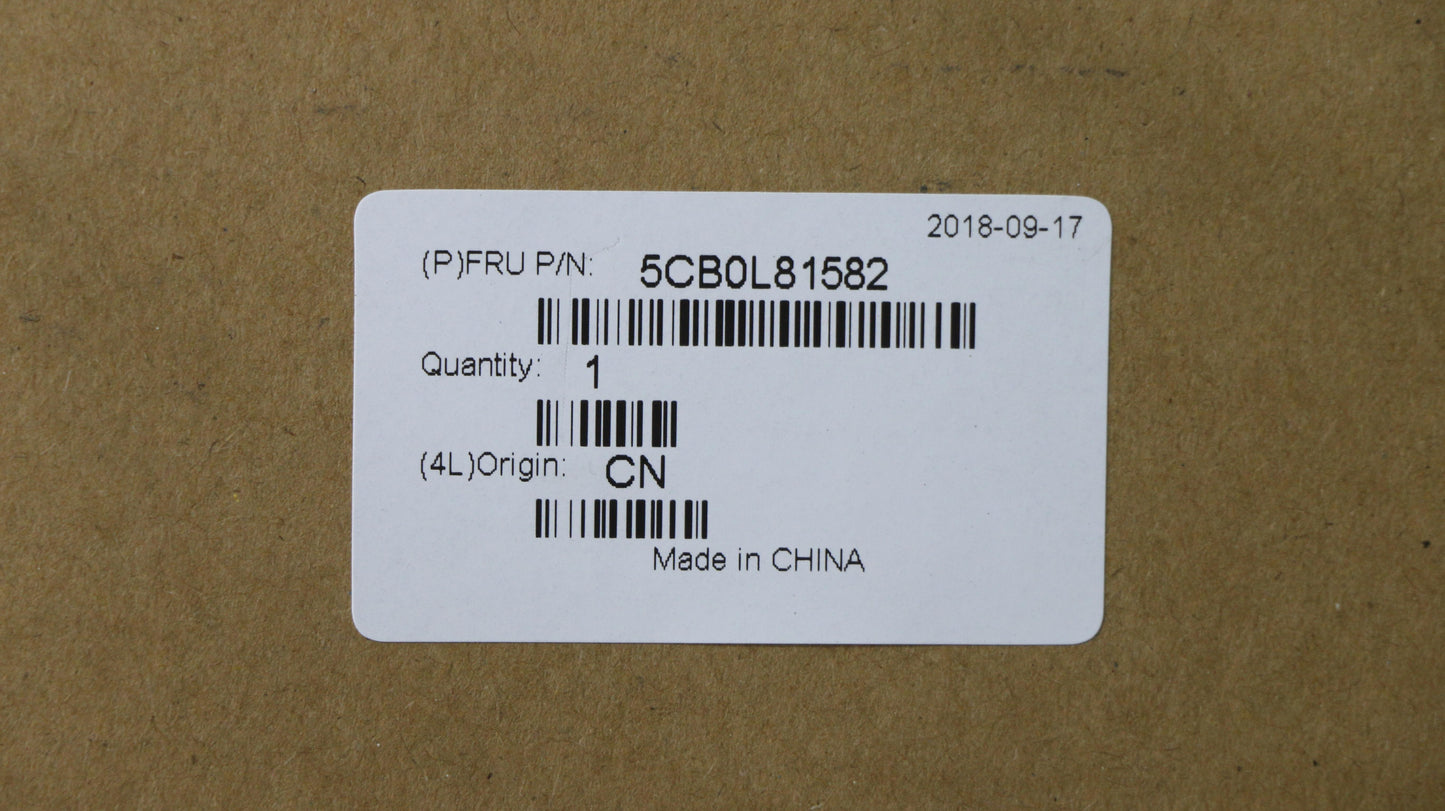 Lenovo Logic Upper Assembly 15T Black - 5CB0L81582