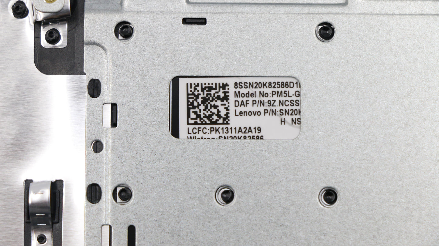 Lenovo Logic Upper Assembly 15T Black - 5CB0L81582