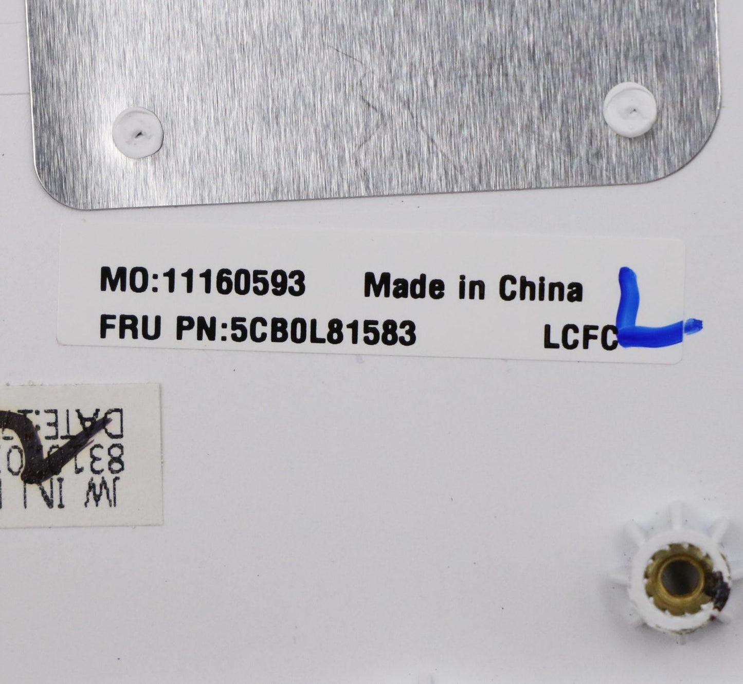 Lenovo Logic Upper Assembly 15T Whte - 5CB0L81583