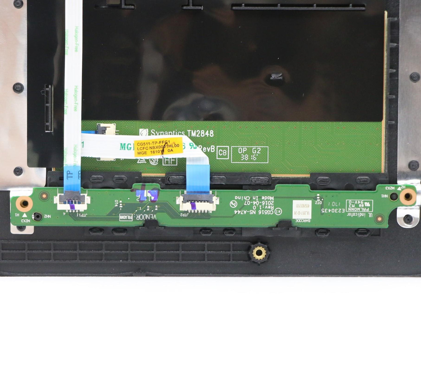 Lenovo Logic Upper Assembly 15T Black - 5CB0L81587