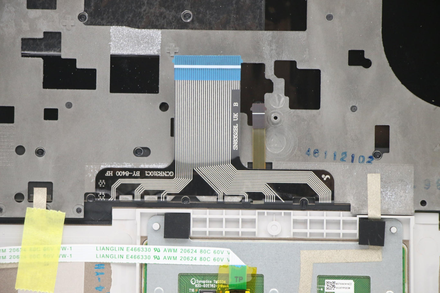 Lenovo Up Assembly Gold W/Kb Usuk Bl - 5CB0M09400