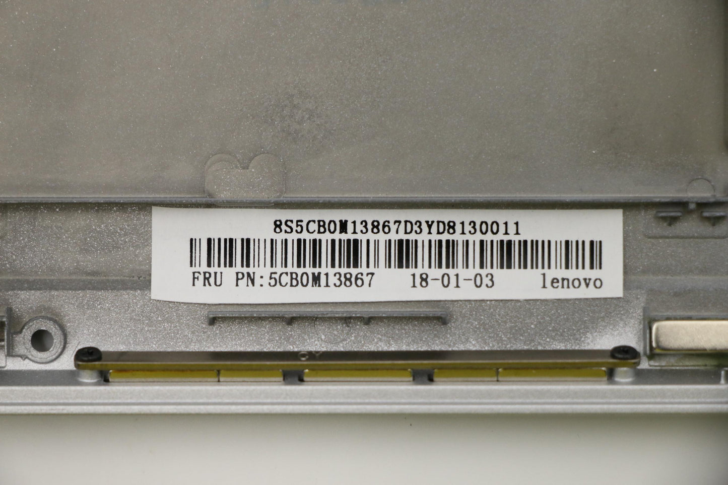 Lenovo Lcd Cover 3N 80U1 Silver - 5CB0M13867