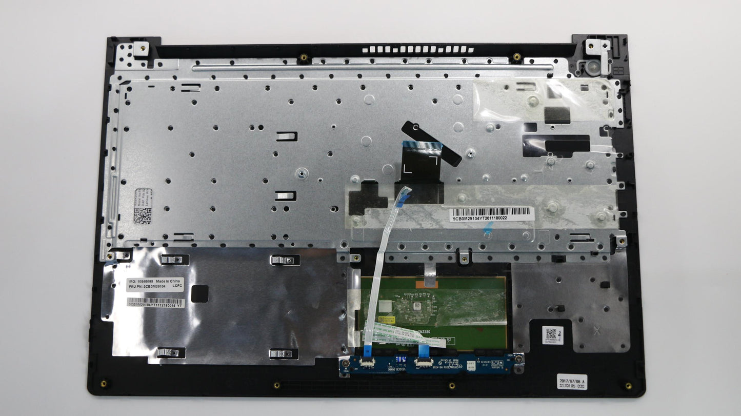 Lenovo Logic Upper Assembly 15T Black - 5CB0M29104