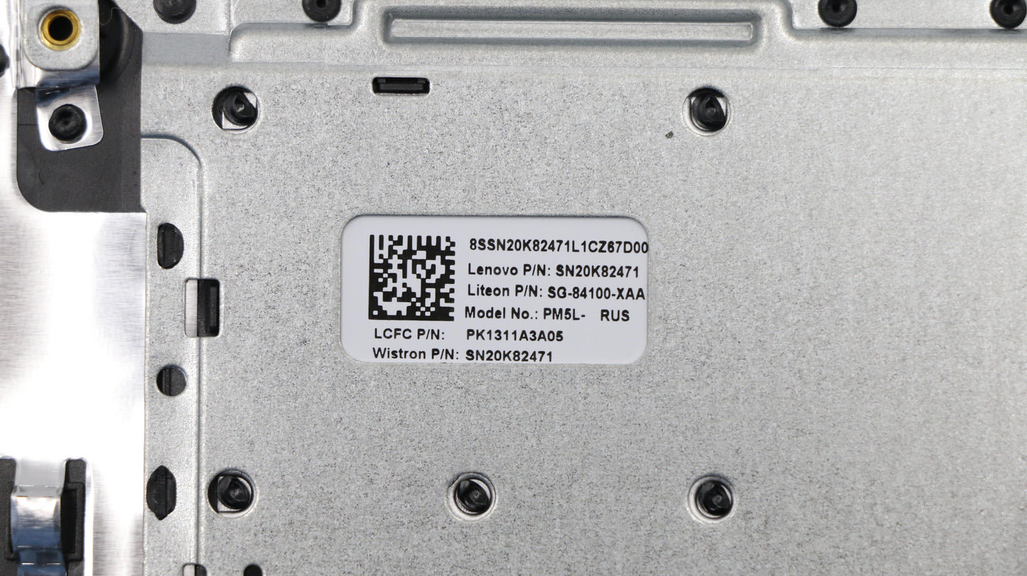 Lenovo Logic Upper Assembly 15T Silve - 5CB0M29116