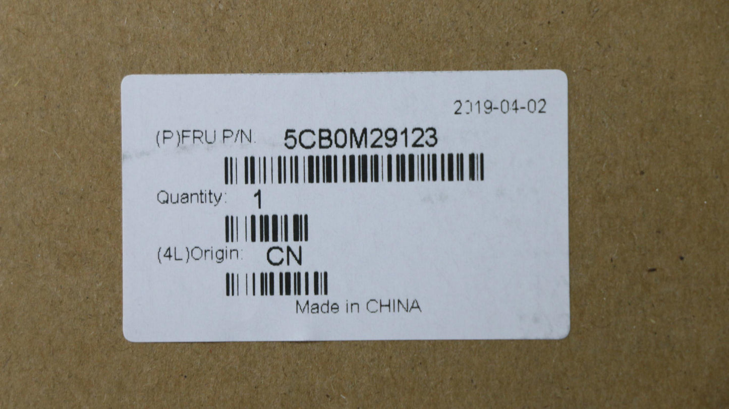 Lenovo Logic Upper Assembly 15T Black - 5CB0M29123