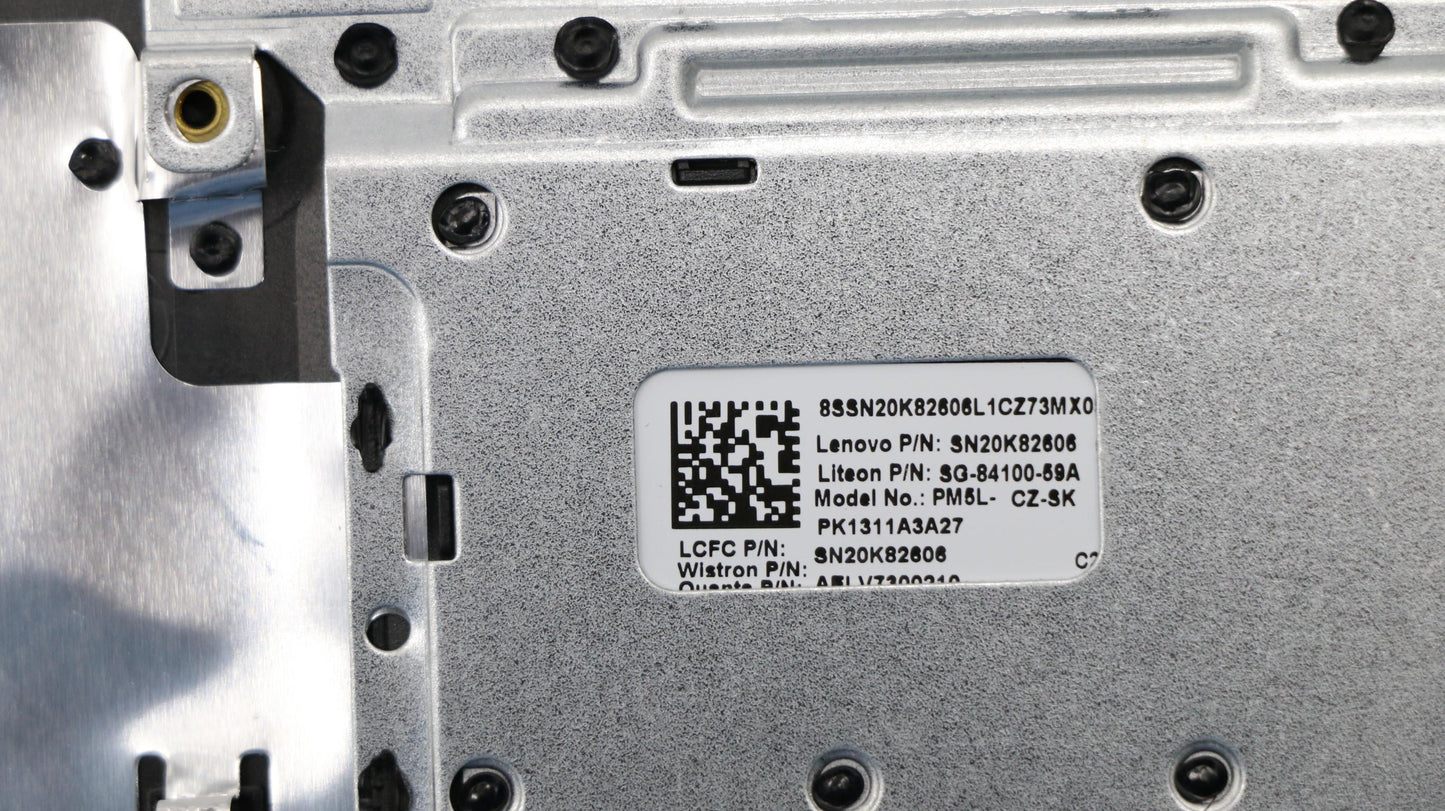 Lenovo Logic Upper Assembly 15T Black - 5CB0M29123