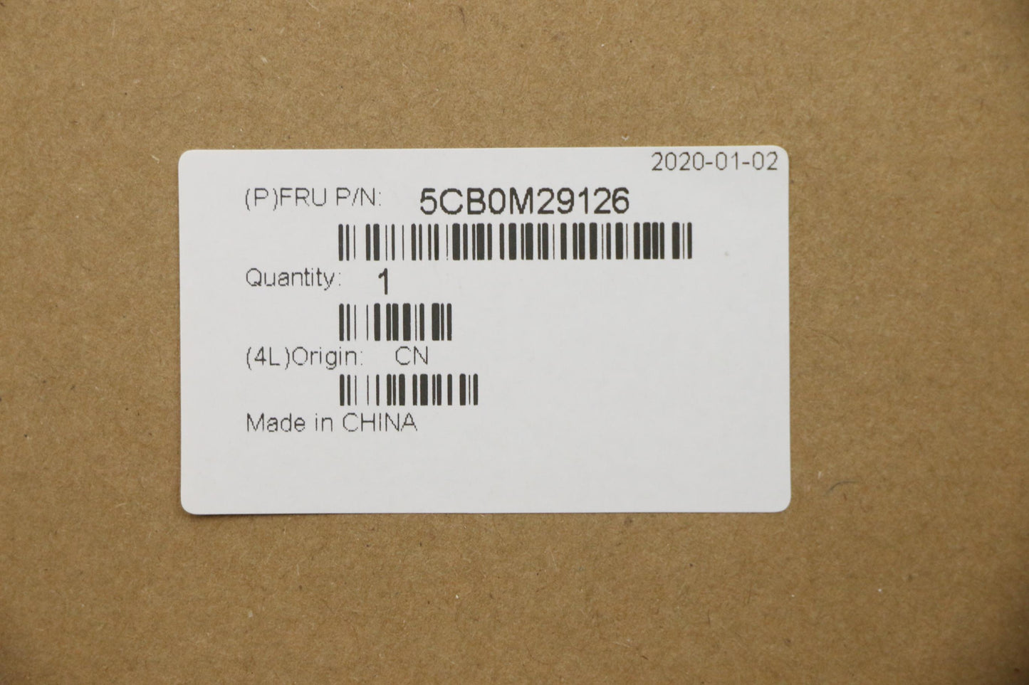 Lenovo Logic Upper Assembly 15T Black - 5CB0M29126