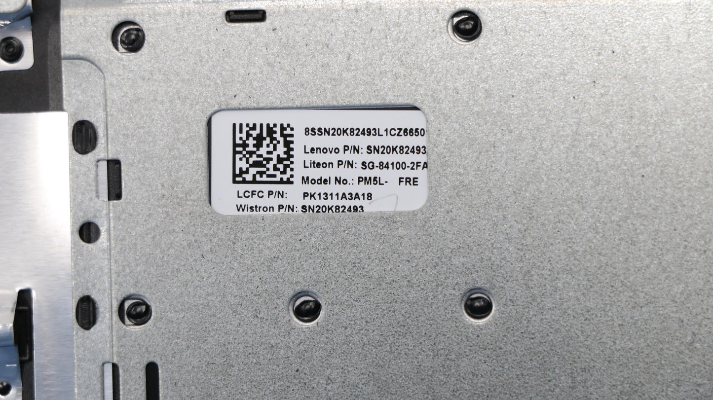 Lenovo Logic Upper Assembly 15T Black - 5CB0M29137