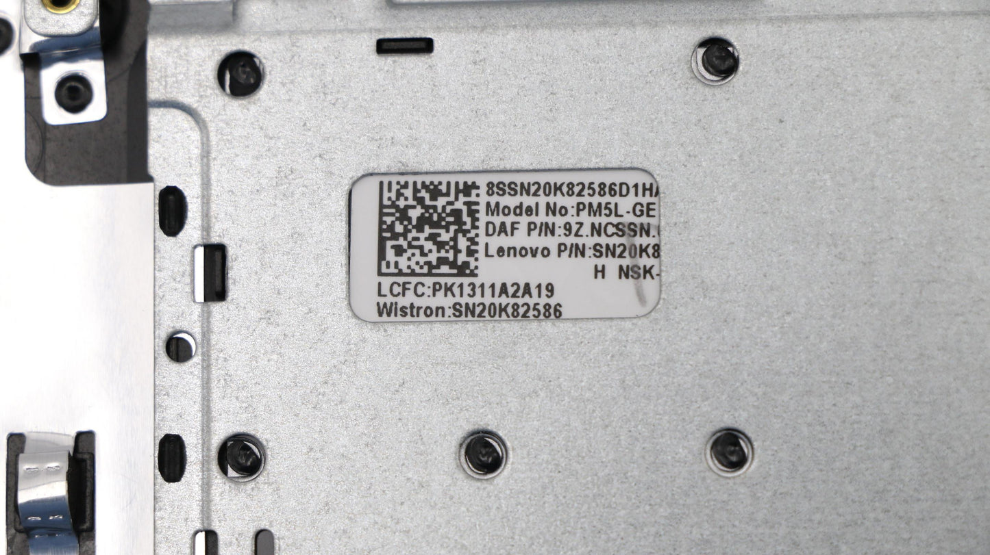Lenovo Logic Upper Assembly 15T Black - 5CB0M29154