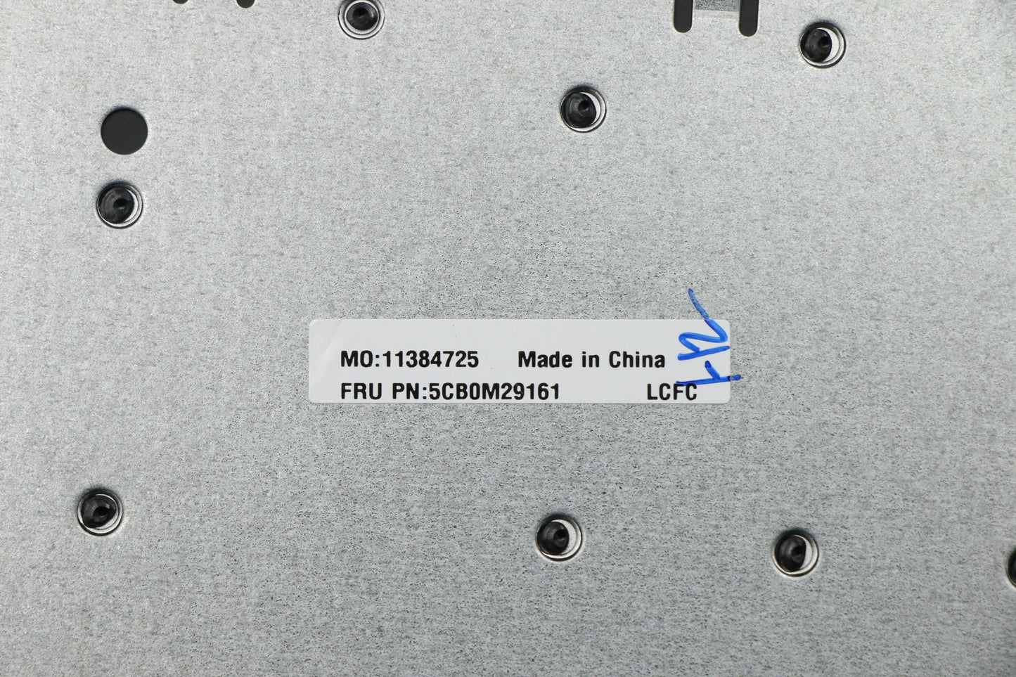 Lenovo Logic Upper Assembly 15T Black - 5CB0M29161