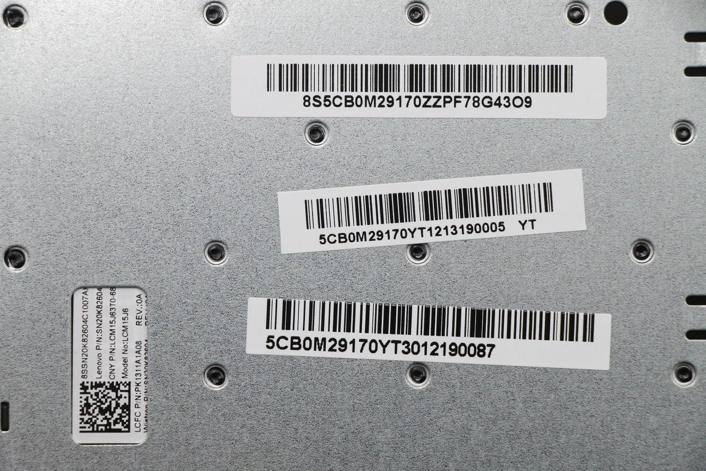 Lenovo Logic Upper Assembly 15T Silve - 5CB0M29170