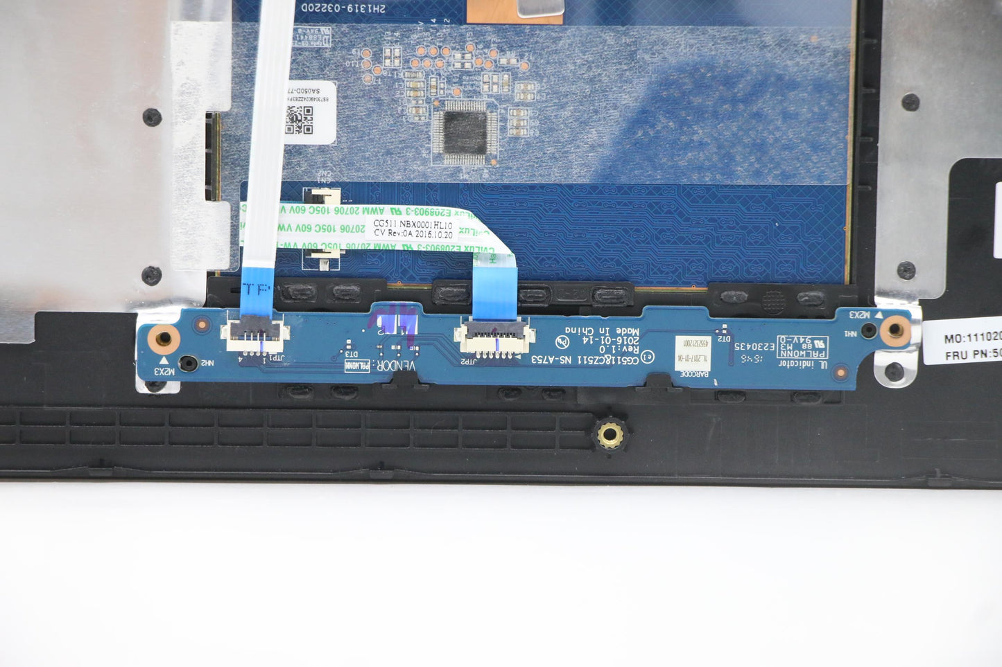 Lenovo Logic Upper Assembly 15T Black - 5CB0M29182