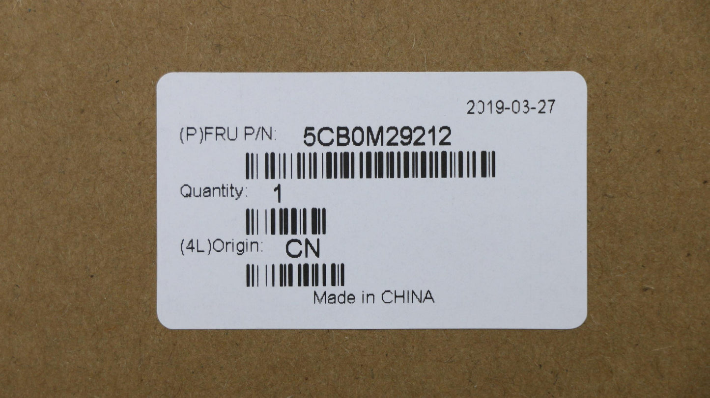 Lenovo Logic Upper Assembly 15T Black - 5CB0M29212