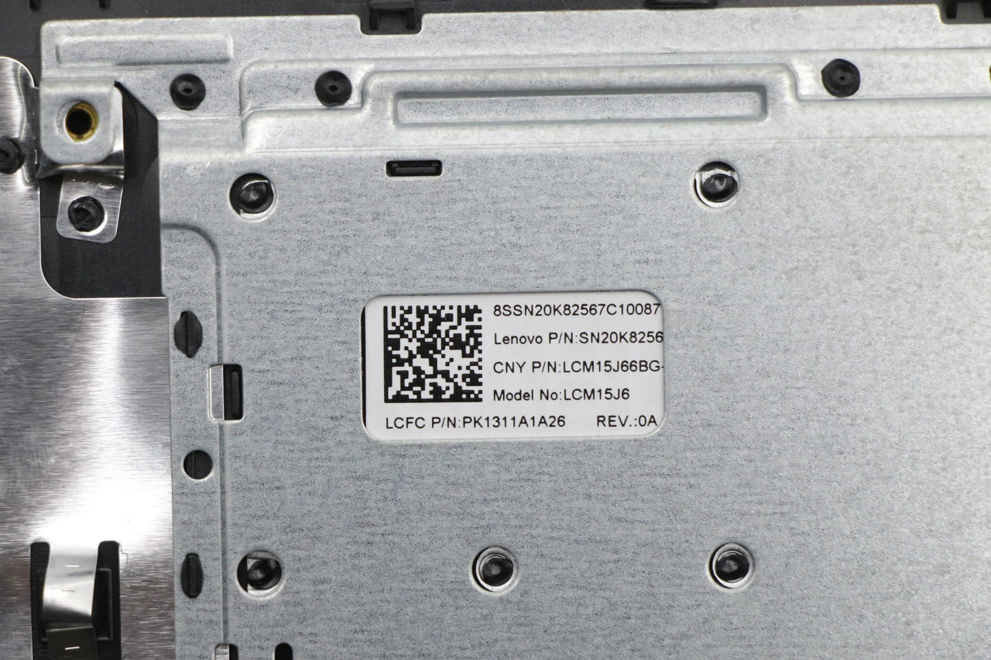 Lenovo Logic Upper Assembly 15T Black - 5CB0M29229