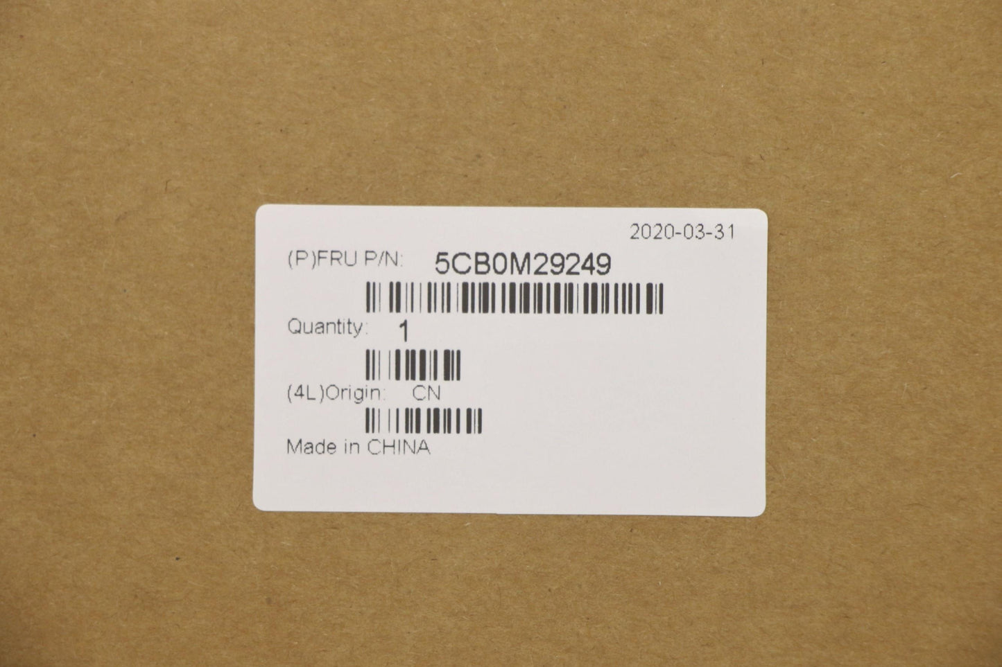 Lenovo Logic Upper Assembly 15T Black - 5CB0M29249