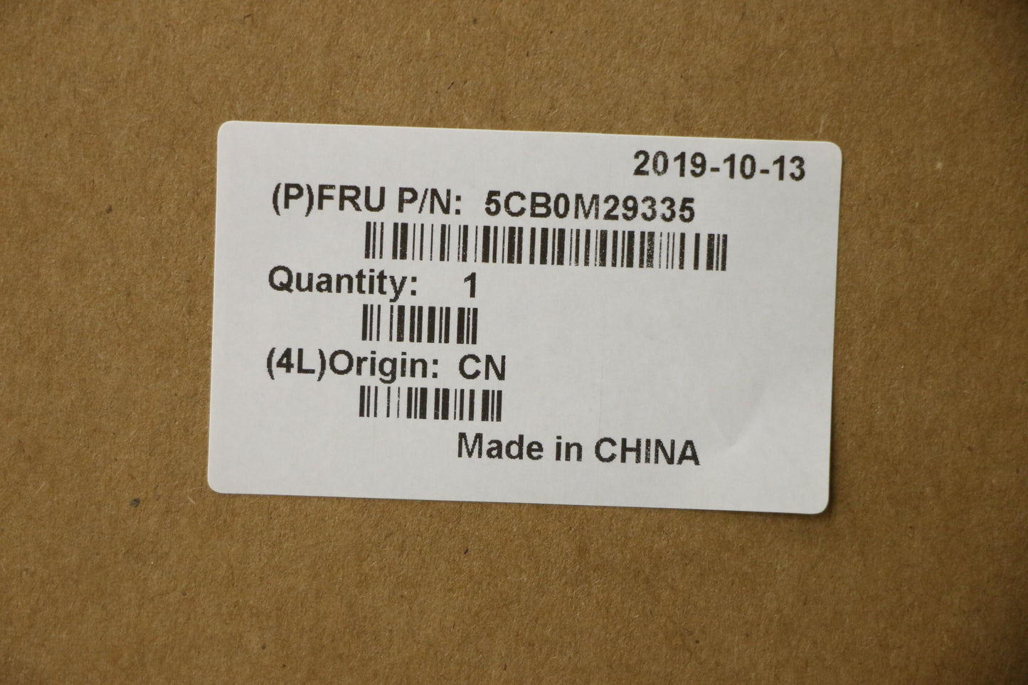 Lenovo Logic Upper Assembly 14T Black - 5CB0M29335