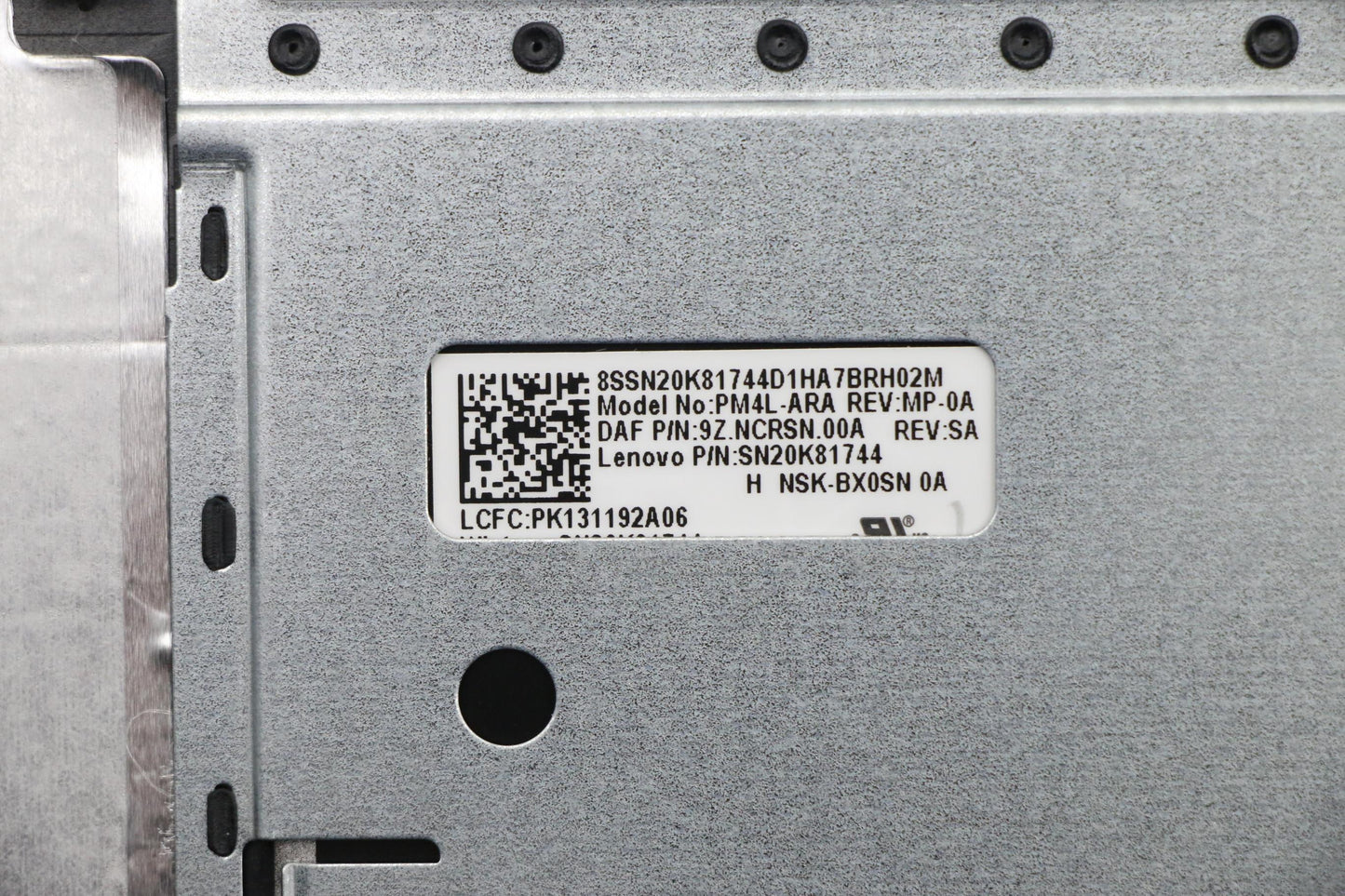 Lenovo Logic Upper Assembly 14T Red A - 5CB0M29347
