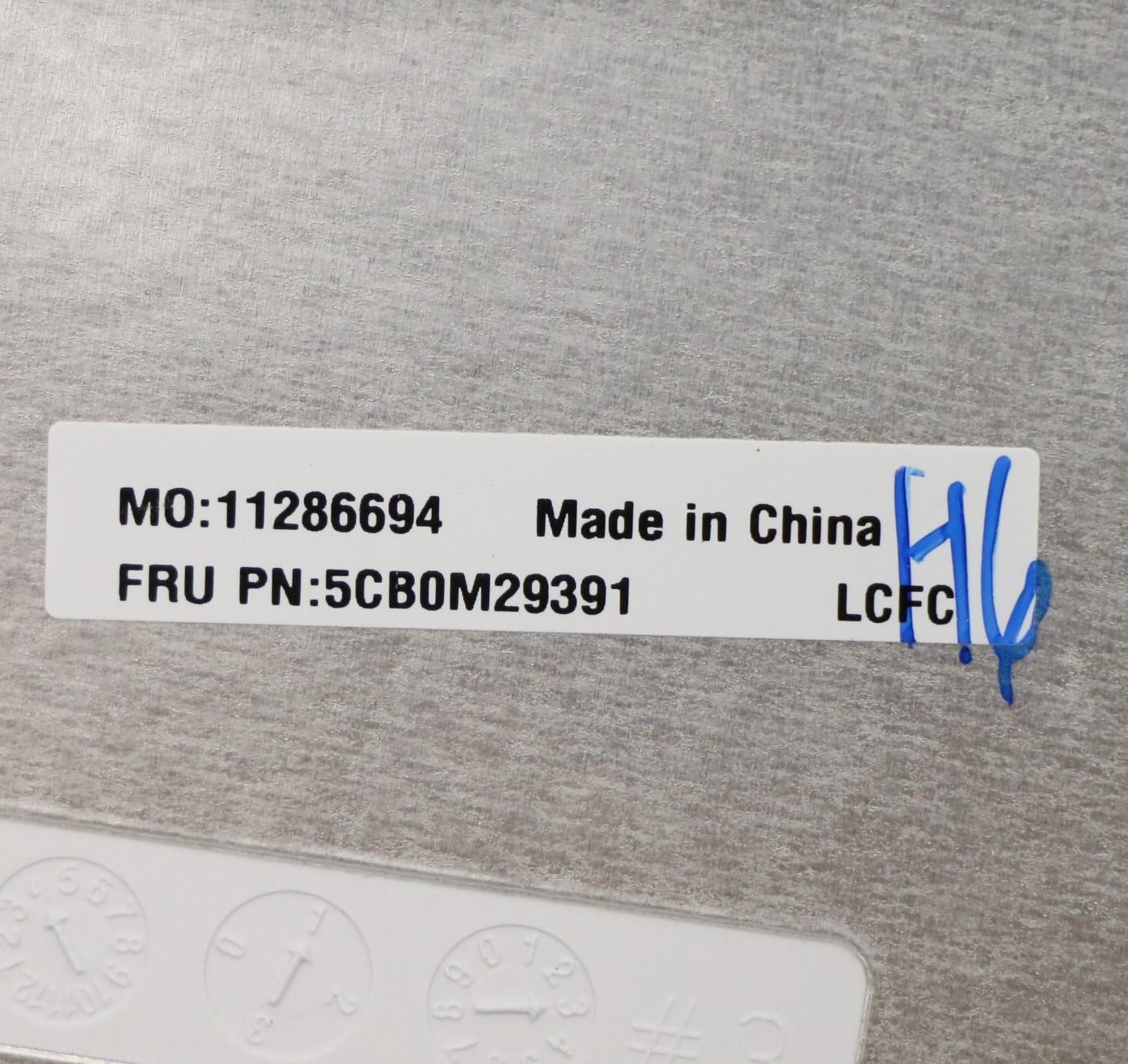 Lenovo Logic Upper Assembly 14T White - 5CB0M29391