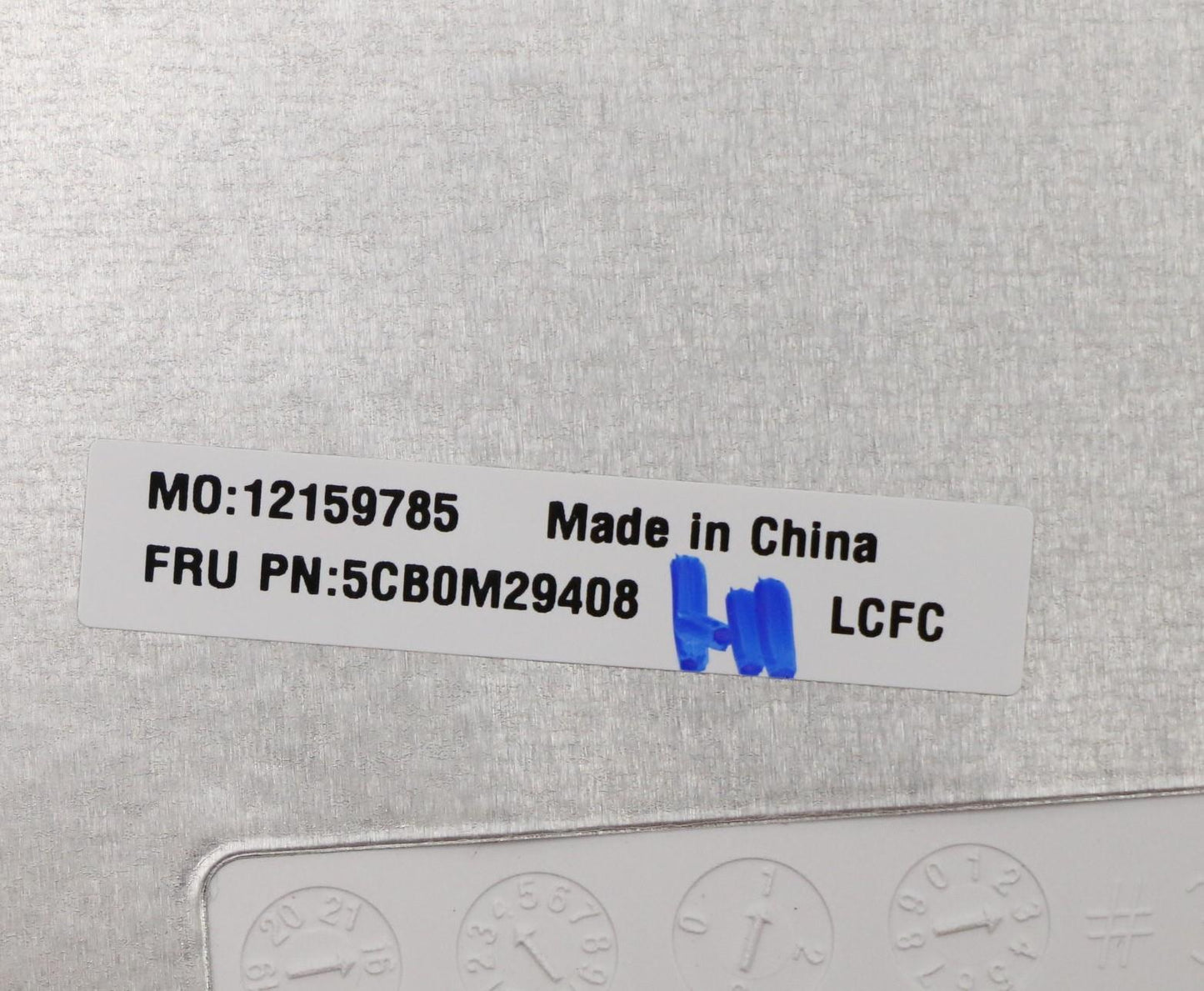 Lenovo Logic Upper Assembly 14T White - 5CB0M29408