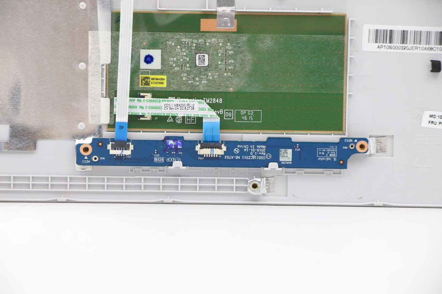 Lenovo Logic Upper Assembly Bl Silver - 5CB0M31101