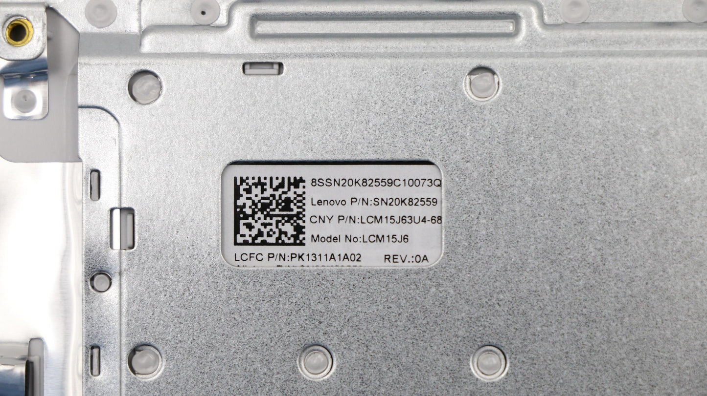 Lenovo Logic Upper Assembly Silver Us - 5CB0M31124